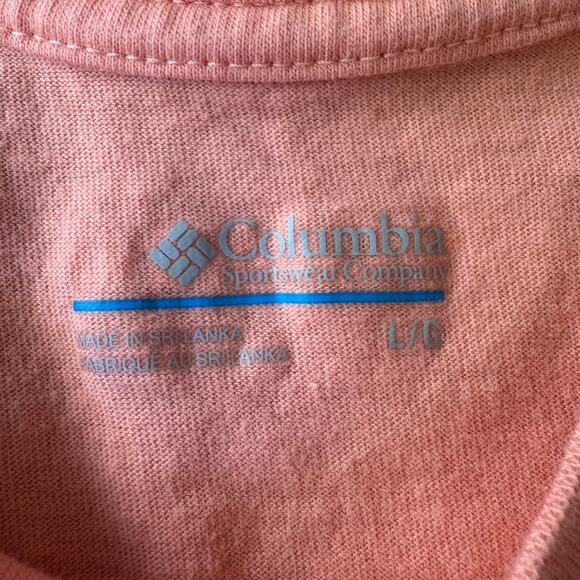 Columbia Omni-Wick Coral Tank Top Women’s L 1992061 Lightweight Moisture-Wicking - Picture 3 of 7